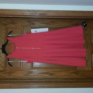 NWT Jessica Simpson Coral Fit and Flare Dress, Size 12